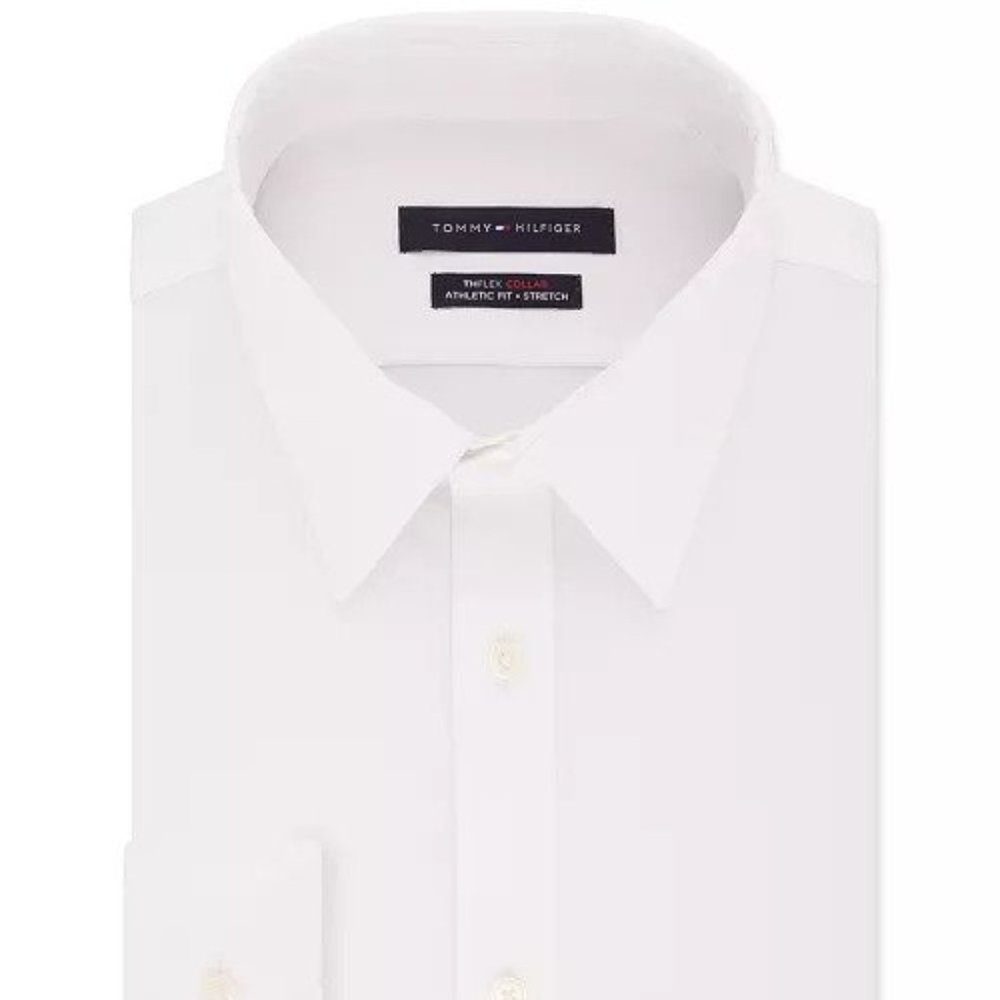 Tommy Hilfiger Athletic Fit Men's Dress Shirt